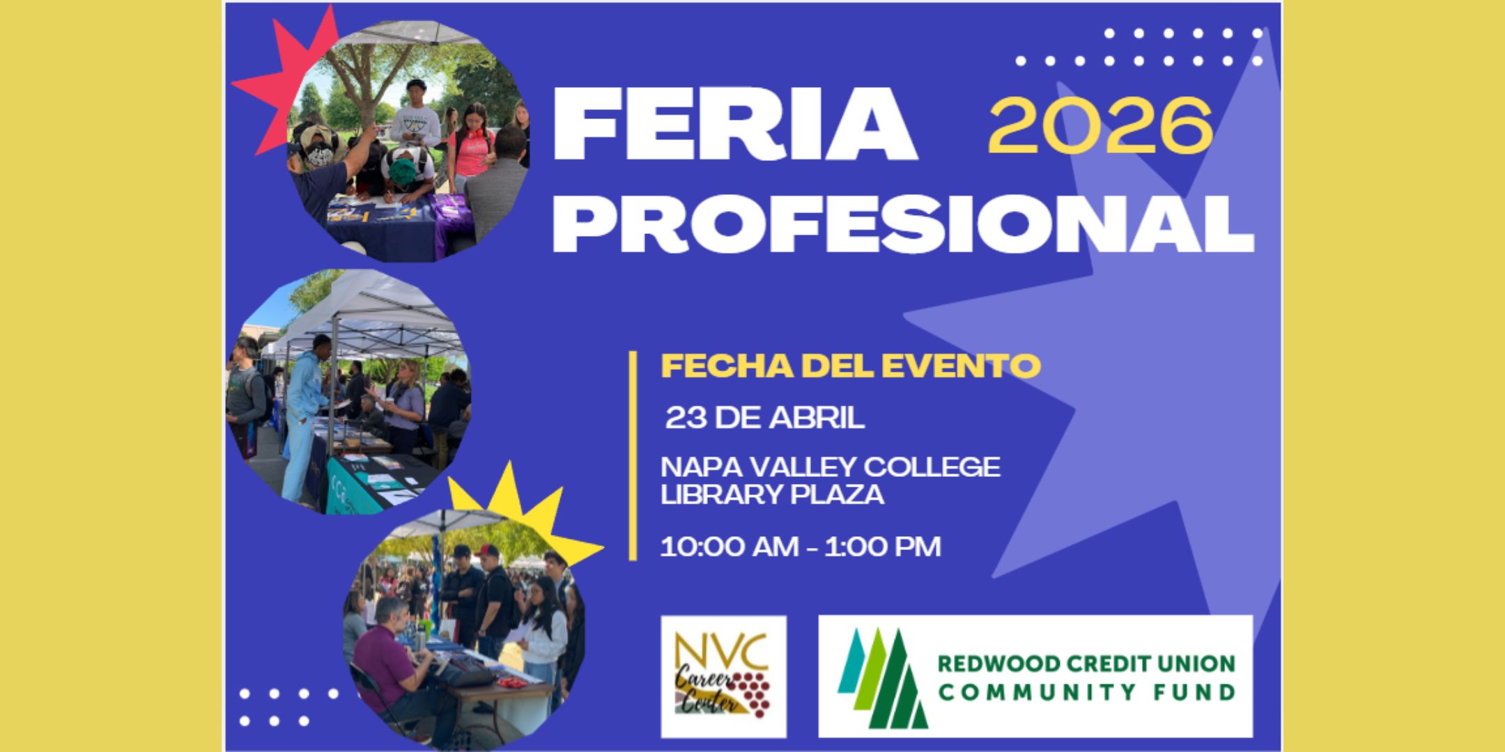 feria profesional 23 de abril